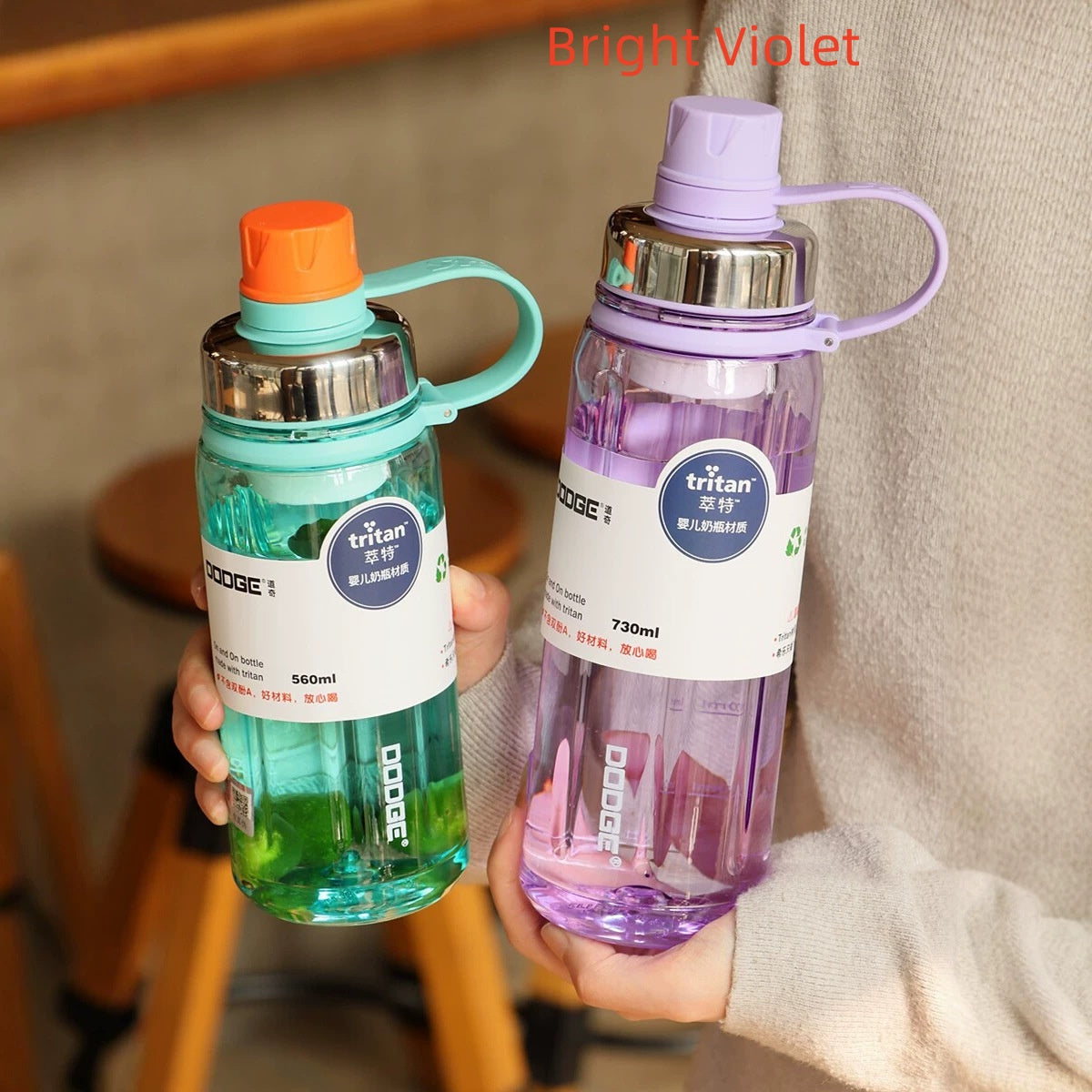 Large-Capacity Sports Water Bottle For Outdoor Fitness