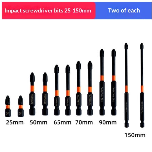 Multi-Functional High-Strength Screwdriver Bit Set Industrial-Grade Tools