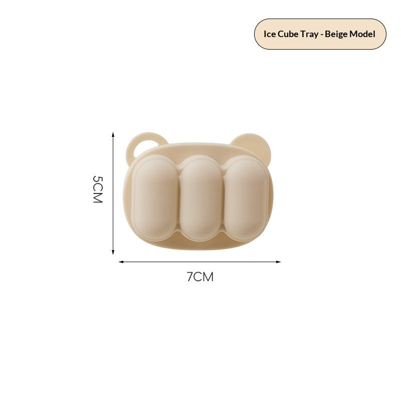 Baby Bear Food-Grade Silicone Fruit And Vegetable Scrubber