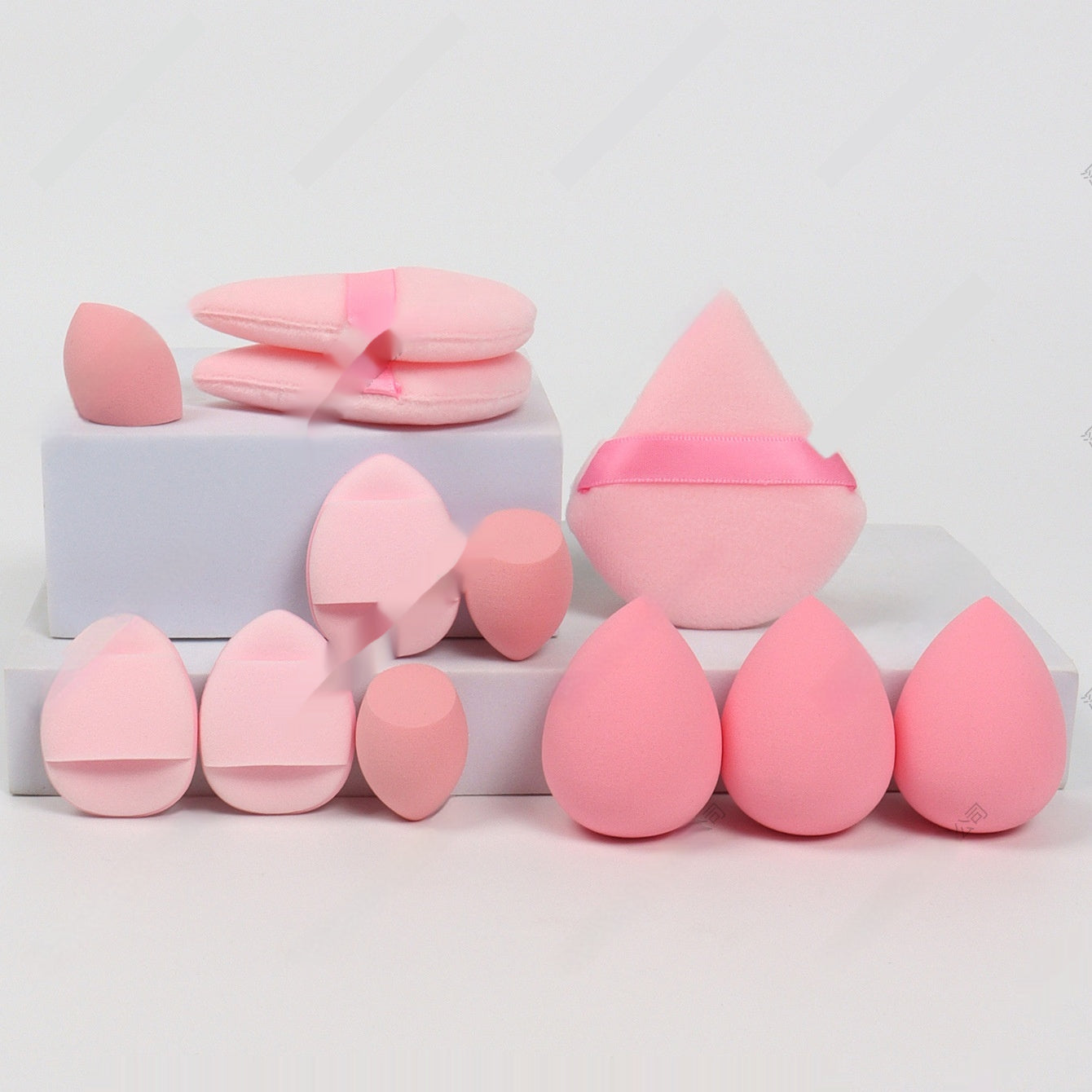 12-piece Makeup Sponge Puff Set