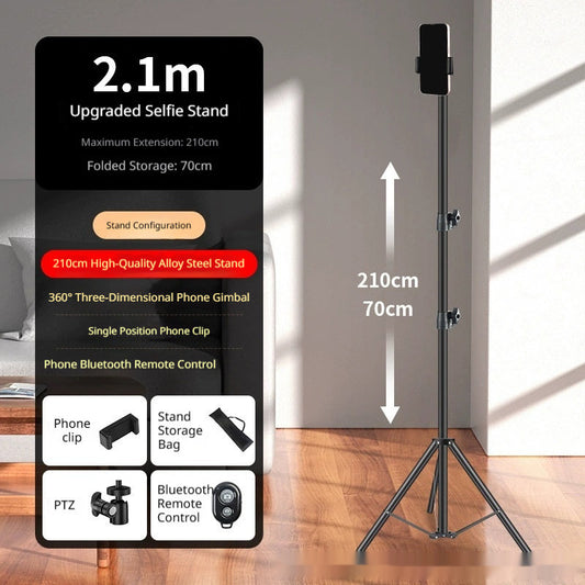 Household Multi-functional Floor-standing Smart Phone Holder