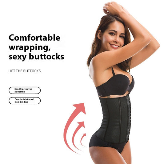 Breathable Sports Fitness Corset Belly Contracting Waist Shaping