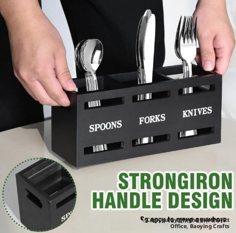 Kitchen Storage Box-Black-1 Pack