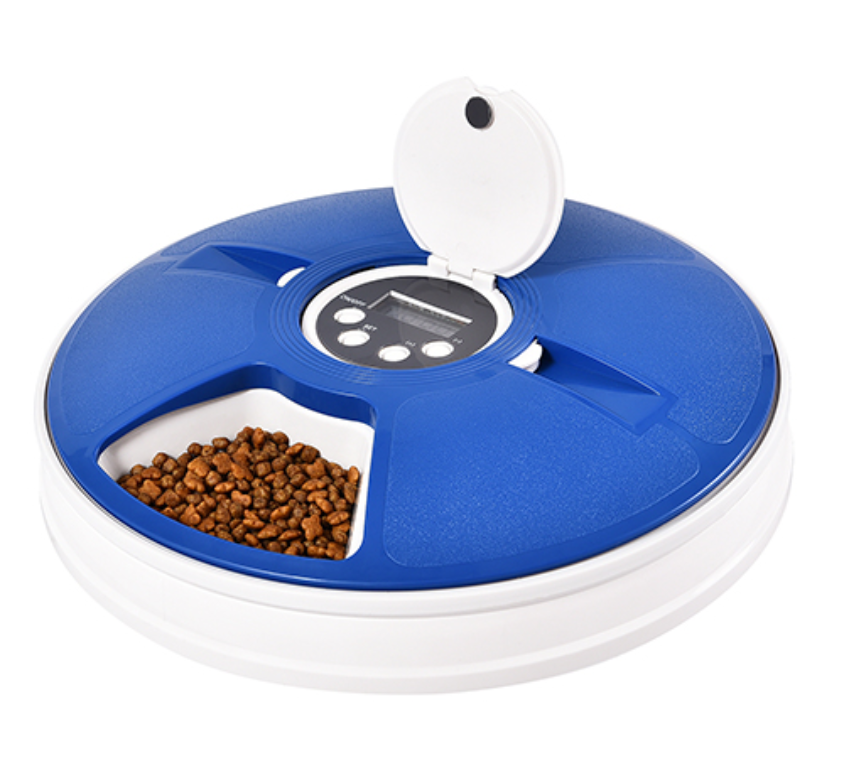 Six-hole Intelligent Feeder Automatic Feeding Tray For Fixed And Quantitative Tableware