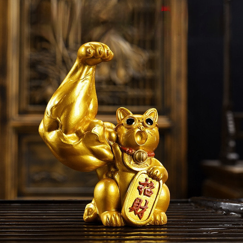 Money Cat Color-Changing Tea Pet Ornament