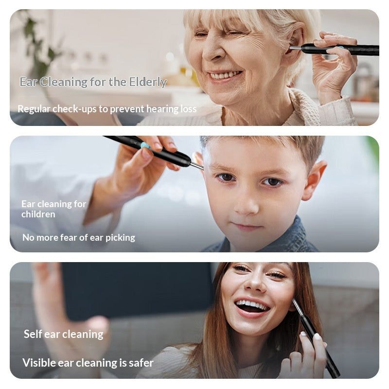 High-Definition Endoscopic Smart Visual Ear Pick