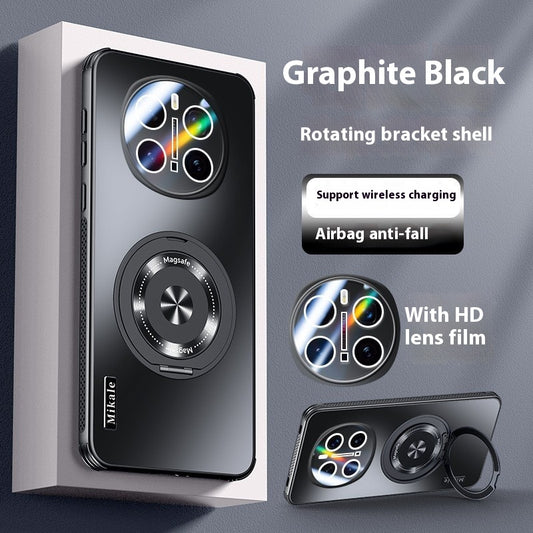 Cooling All-inclusive Lens Magnetic Suction Rotating Bracket Phone Case