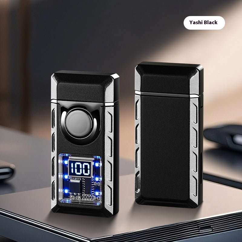 Mech Voice-controlled Intelligent Dual-fire Lighter Charging