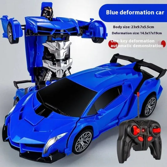 Transforming Car Robot, One-Button Deformation R Or C Toy Car, 1-18 Scale 360' Rotating Drifting, Toys Suitable For Kids Over 3 Years Old, Educational Toys, Children's Day Gift, Birthday