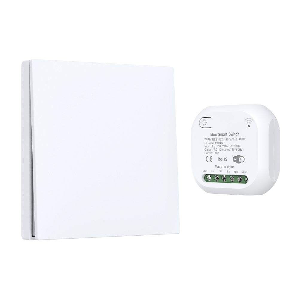 Wireless Smart Control Panel Featuring Self-powered, Wiring-free Design