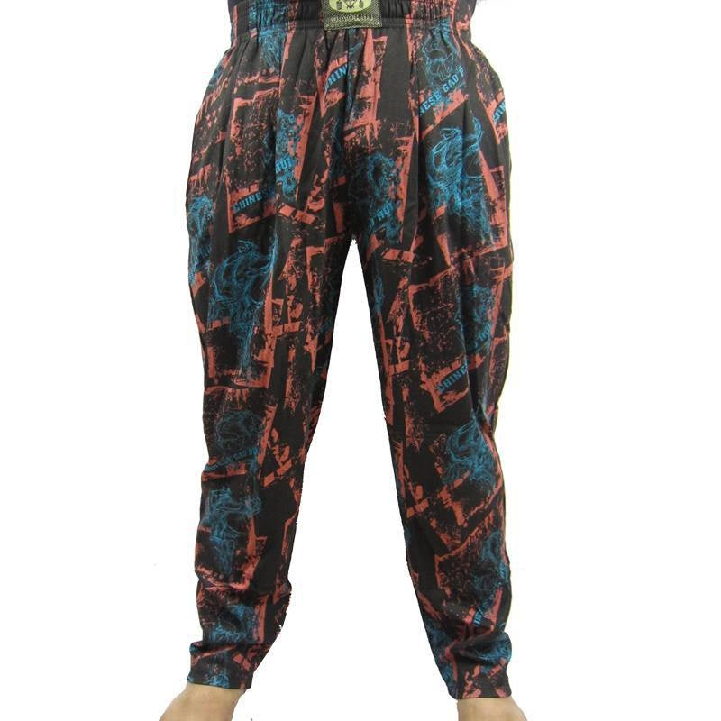Mens Fitness Floral Pants Bodybuilding Training Workout Bodybuilding Floral Running