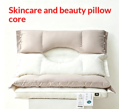 Traction Enhancing And Beauty Boosting Feather Silk Cotton Pillow