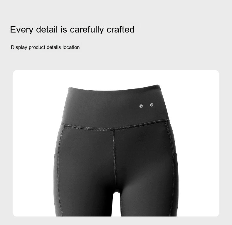 Micro-current Fitness Pants Hip Lifting Fitness Clothes Hip Beauty Instrument Yoga Pants