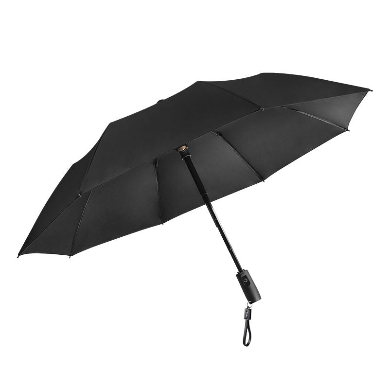 Cooling Folding Umbrella Advanced Sense Sunshade Charging Vinyl Sun Protective