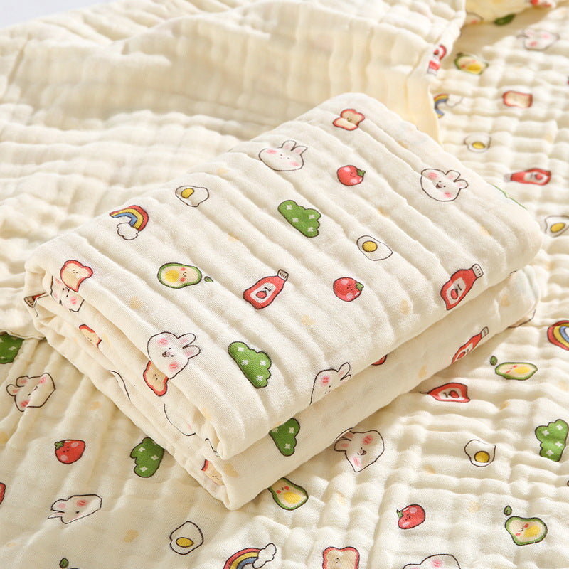Baby Gauze Bath Towel Extra-thick Blanket