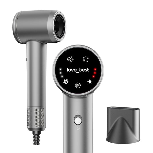 Hair Dryer, Professional Ionic Hair Dryer For Fast Drying, Low Noise And Quiet, Lightweight, 600 Mmillion Negative Lonic High-Speed Hair Blow Dryer Without Hair Damage For Women, Men, Travel, Salon