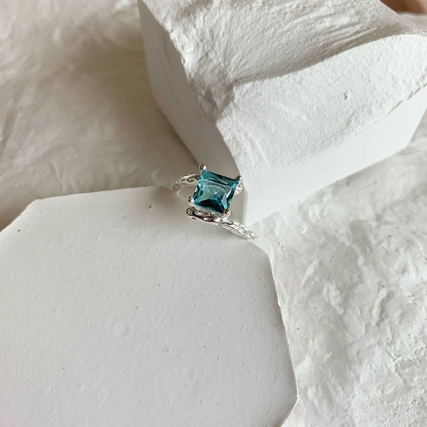 Korean Style 925 Sterling Silver Ring Female Ins Style Niche Design