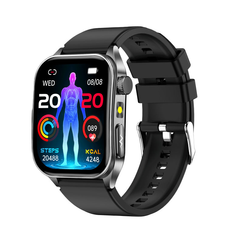 Smart Health Watch BP HR ECG Blood lipids Uric Acid Calls 650nm Laser Therapy
