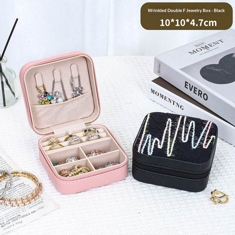 Earring Necklace And Ring Organizer For Home And On The Go