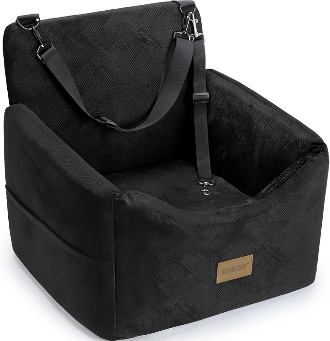 JOEJOY Dog Car Seats for Small Medium Dogs Under 35lbs, Dog Booster Seat with Detachable Washable Cover and Cushion, Memor...