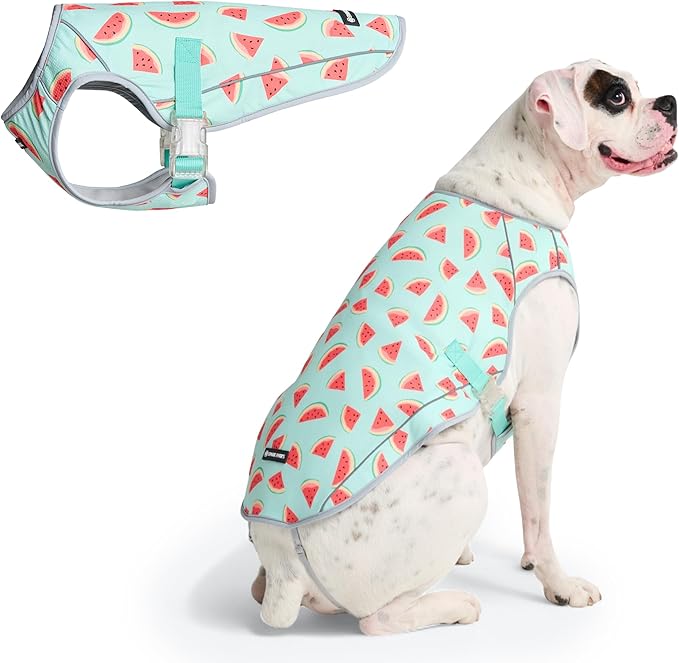 Spark Paws Dog Cooling Vest - SPF 50 UV Sun Protection - Summer Heat Relief Gear for Dogs, Lightweight, Evaporative Coolin...