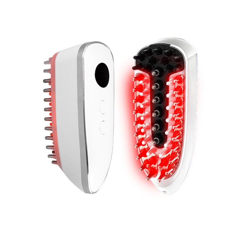 Household Portable Electric Vibration Massage Comb