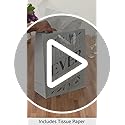 Hallmark 15" Extra Large Gift Bag with Tissue Paper (Happily Ever After) for Weddings, Engagements, Bridal Showers, Vow Re...
