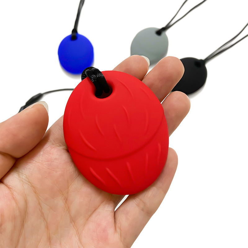 Food-grade Silicone Baby Teething Pendant Necklace