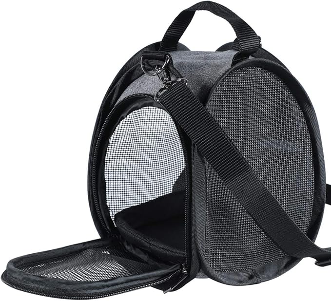 Petsfit Hamster Carrier Small Animal Bag for Sugar Glider,Hedgehog,Tortoise,Teacup Dogs,Baby Guinea Pig - Lightweigh Carri...