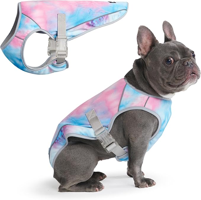 Spark Paws Dog Cooling Vest - SPF 50 UV Sun Protection - Summer Heat Relief Gear for Dogs, Lightweight, Evaporative Coolin...