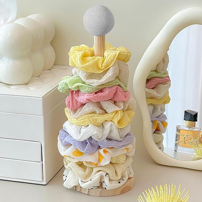 Bracelets Jewelry Display Organizer, 1Pcs Scrunchie Holder Stand for Women Modern Storage Hair Accessories
