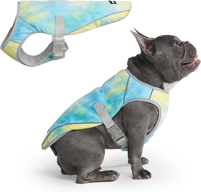 Spark Paws Dog Cooling Vest - SPF 50 UV Sun Protection - Summer Heat Relief Gear for Dogs, Lightweight, Evaporative Coolin...
