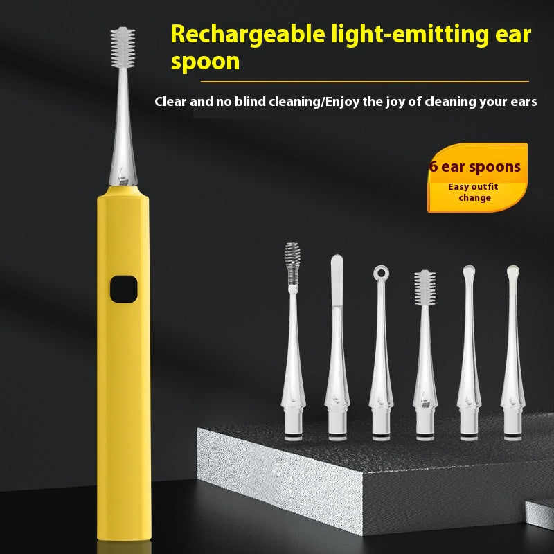 Children's Charging Visual Luminous Ear Pick Cleaning Suit