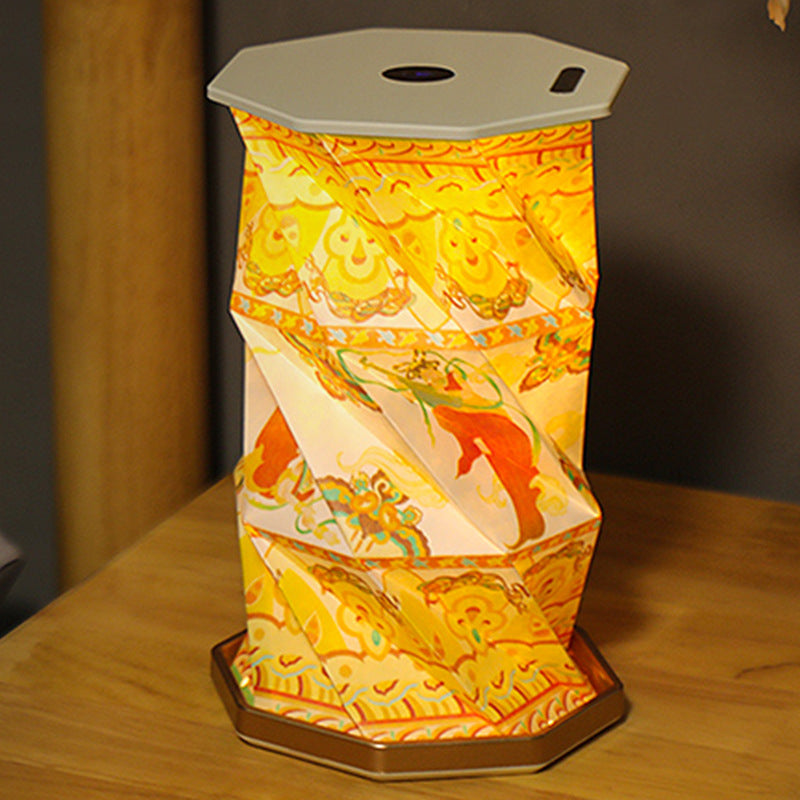 Creative Gift Folding Rotating Lamp