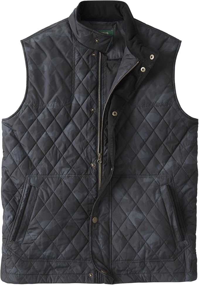 Orvis Men’s Route 7 Quilted Lightweight Vest – Insulated Breathable Outdoor Core Warmer for Hiking, Camping & Travel