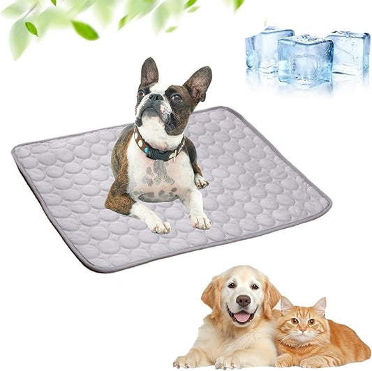 Nonshio Dog Cooling Mat, Washable Portable Pet Cooling Pad for Dogs Cats, Indoor Outdoor Sleeping Mat - Keep Cool for Pets...