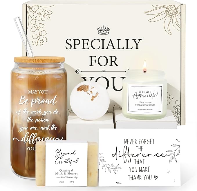 iAOVUEBY Administrative Professional Day Gift for Women, Employee Appreciation Gifts Box for Coworker Teacher Nurse Staff,...