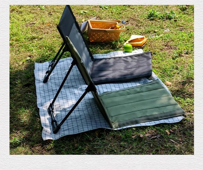 Outdoor Portable Ultra Light Foldable Lounge Chair,Portable Beach Lounge Chair,Outdoor Barbecue, Fishing,Beach, Camping, P...