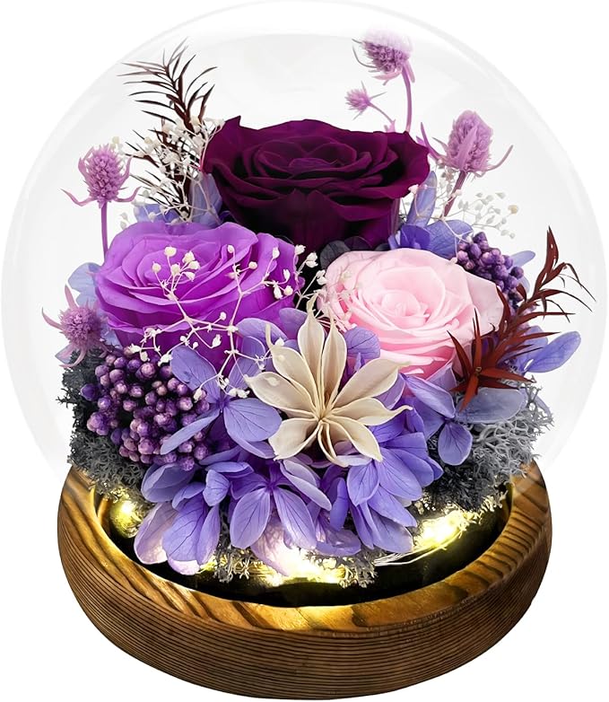 FIACO Mothers Day Flowers Gifts for Mom Flowers for Delivery Prime Birthday Gifts for Women Grandma Gifts Forever Preserve...