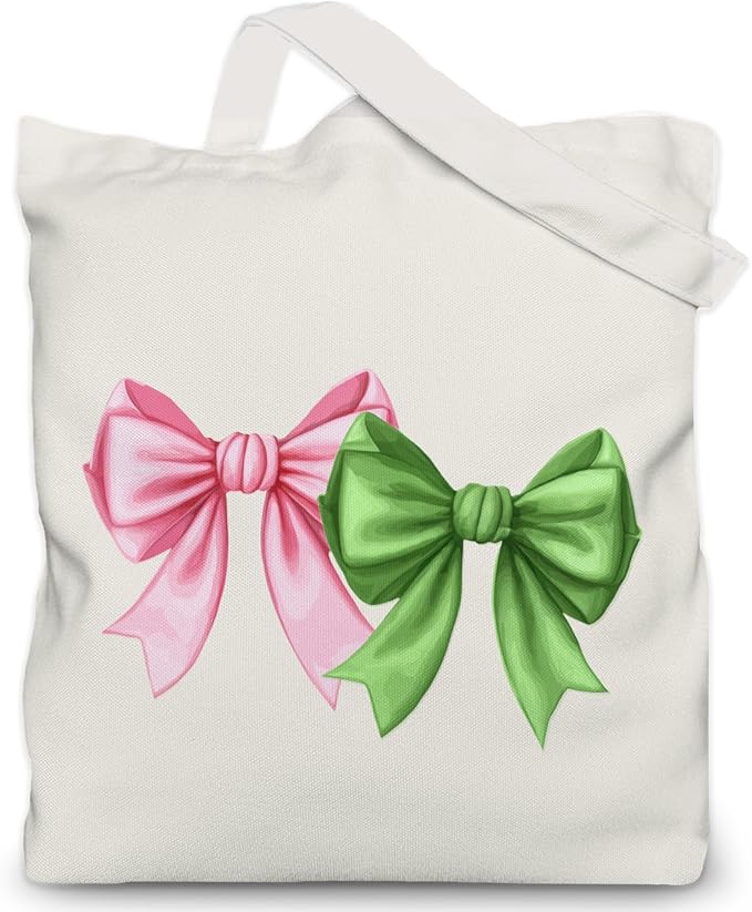 Gezred Aesthetic Tote Bag, Funny Canvas Tote Bag Gift for Women, 12x17 inch