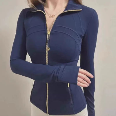 Womens Fitness Running Yoga Jacket