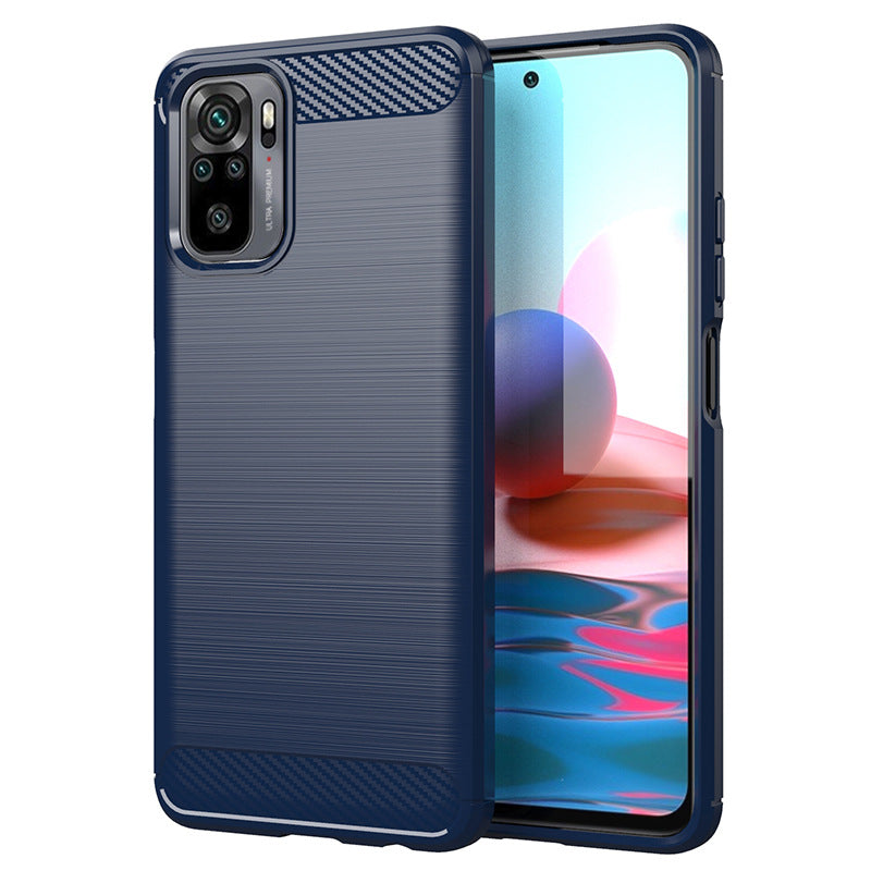 Suitable For Redmi Silicone Full-body Brushed Anti-drop Phone Case