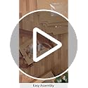 VANKUTL 8x6x2.5 Inches 20pcs Brown Bakery Boxes with Window, Cookie Boxes for Packaging, Treat Boxes for Cupcakes, Valenti...