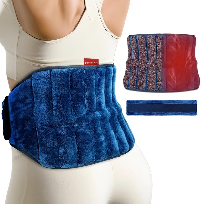 Comfytemp Microwave Moist Heating Pad for Back Pain Relief, Sciatica Recovery Must Have, Microwavable Hot Therapy for Lowe...
