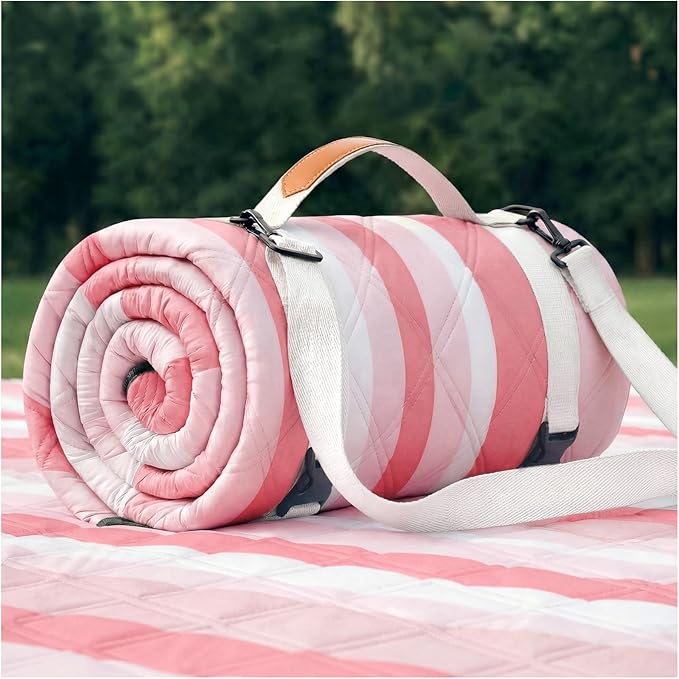 RYCHIC Waterproof Picnic Blanket Outdoor Girlfriend Gf Gifts for Women Sweetest Day Boyfriend 1 One Year Anniversary Meani...