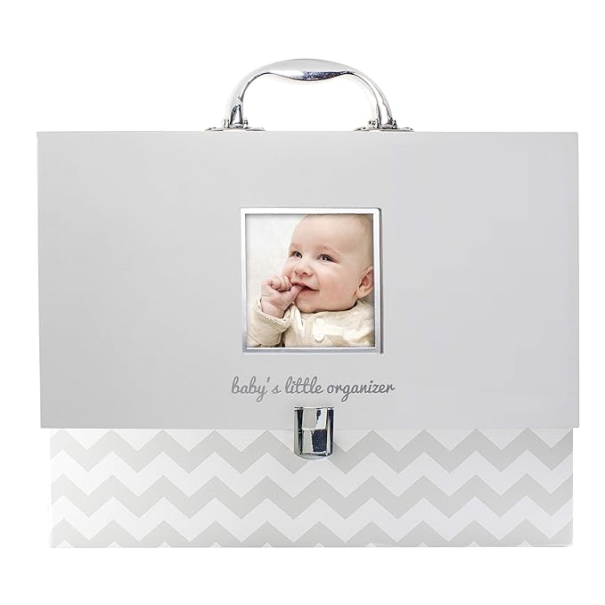 Pearhead Baby Briefcase and Document Organizer, All In One Expanding File Folder, Baby's Paperwork and Records, Newborn Ke...
