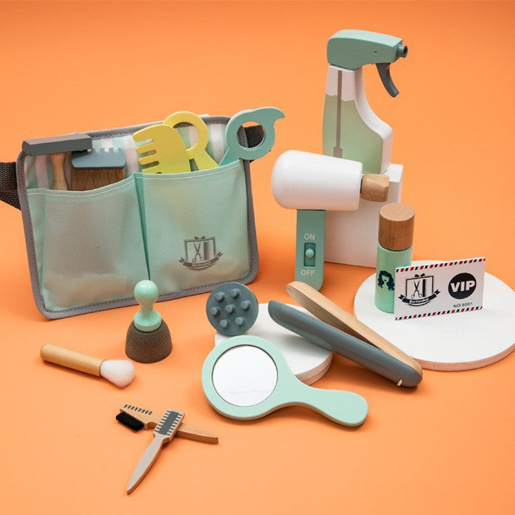 Wooden Children's Simulation Dressing And Makeup Toys