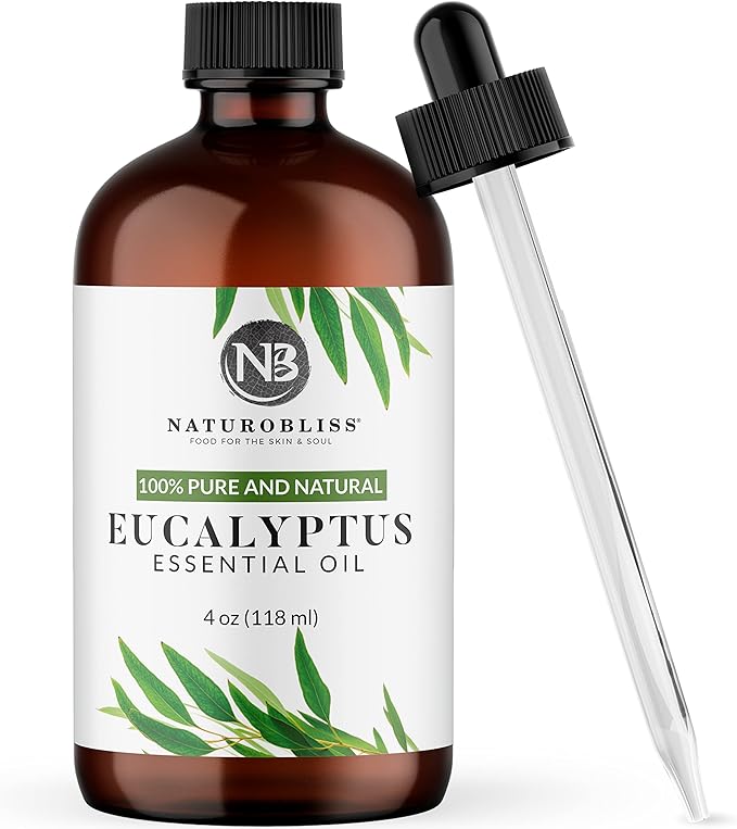 NaturoBliss Essential Oil with Glass Dropper - 100% Pure and Natural - Essential Oils for Diffuser, Aromatherapy, Soap and...