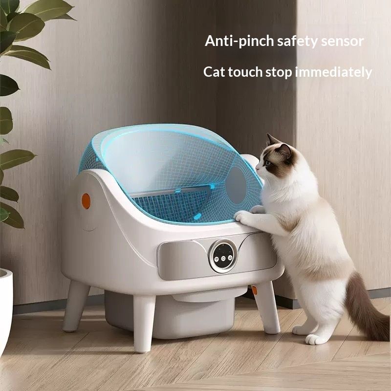 Fully Automatic Smart Cat Litter Box With Large Capacity