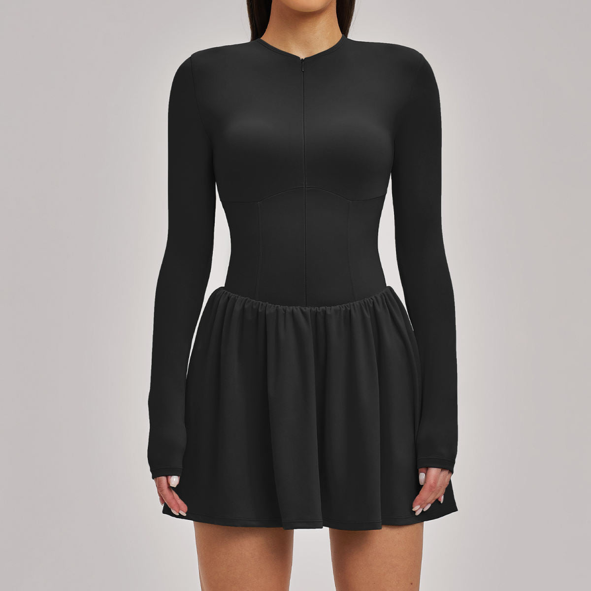 Anti-exposure Fitness Pocket Skirt Sports Dress